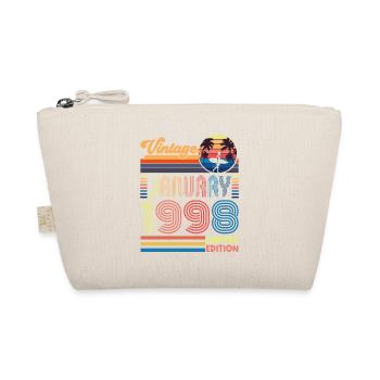 Anniversaire janvier 1998. Cadeau Janvier 1998. - Trousse biologique - nature - Devant