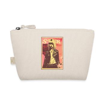 Affiche vintage : Punk Rock Blonde Girl des années 80 - Trousse biologique - nature - Devant