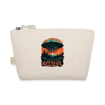 Fuel the feeling I want to believe design - Organic Pouch - nature - Front