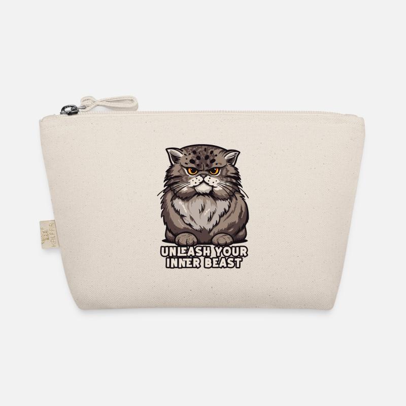 Unleash Your Inner Beast Owl Design Organic Pouch