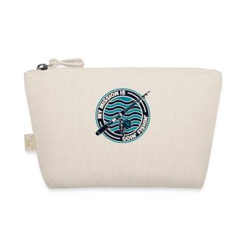 My Mission Is Goin Fishin Spin Fisherman - Organic Pouch - nature - Front