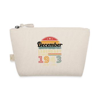 Cadeau D'anniversaire Décembre 1943 Vintage Rétro - Trousse biologique - nature - Devant