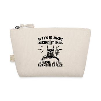 Camion | transport routier citation homme - Trousse biologique - nature - Devant