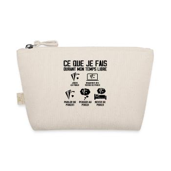 Ce Que je Fais Durant Mon Temps Libre Poker - Trousse biologique - nature - Devant