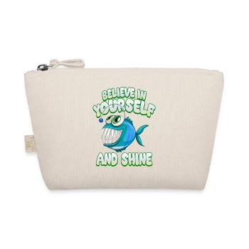 Be you! Self-confidence, positive thinking, motivation - Organic Pouch - nature - Front