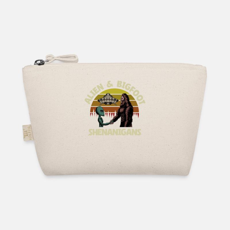 Alien, UFO, UAP, Space, Space Flying Object Organic Pouch