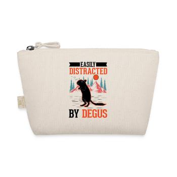 Degu Gift Shrub Rat Forest Degu - Organic Pouch - nature - Front