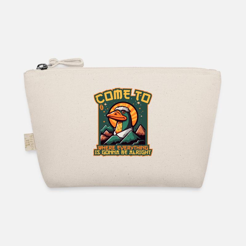 Everything Will Be Alright: The Self-Confident Business Duck Organic Pouch