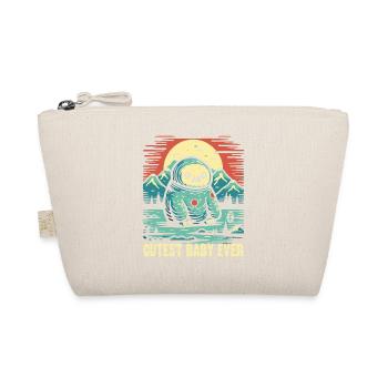 The cutest baby ever - Organic Pouch - nature - Front