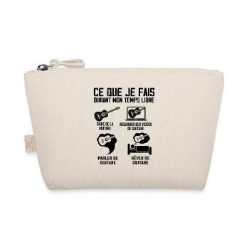 Ce que je fais durant mon temps libre Guitare - Trousse biologique - nature - Devant