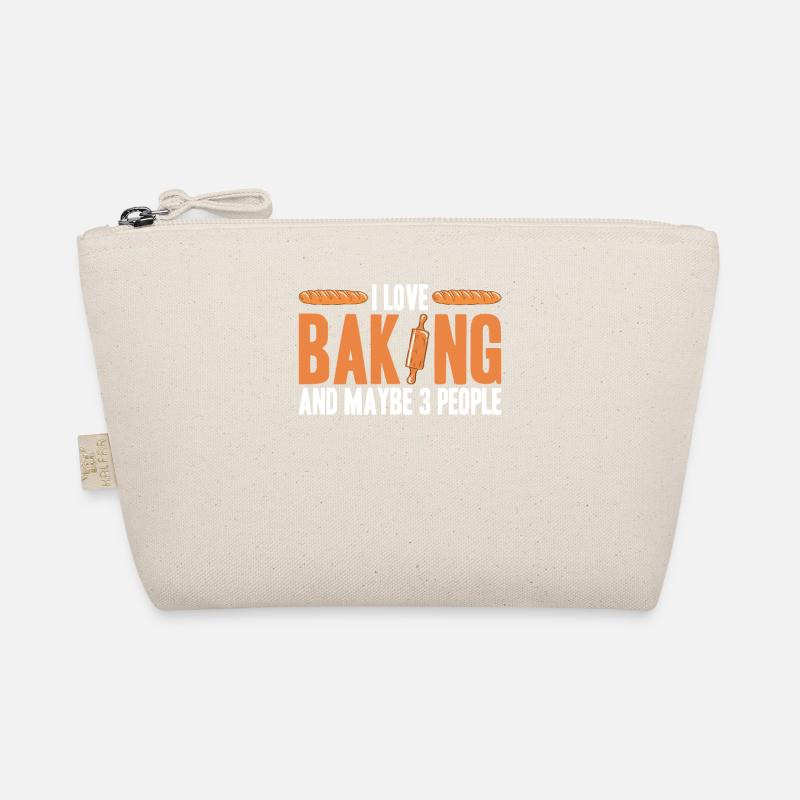 Brot backen Bäcker Bäckerei Brot machen - Bio-Täschchen - Natur