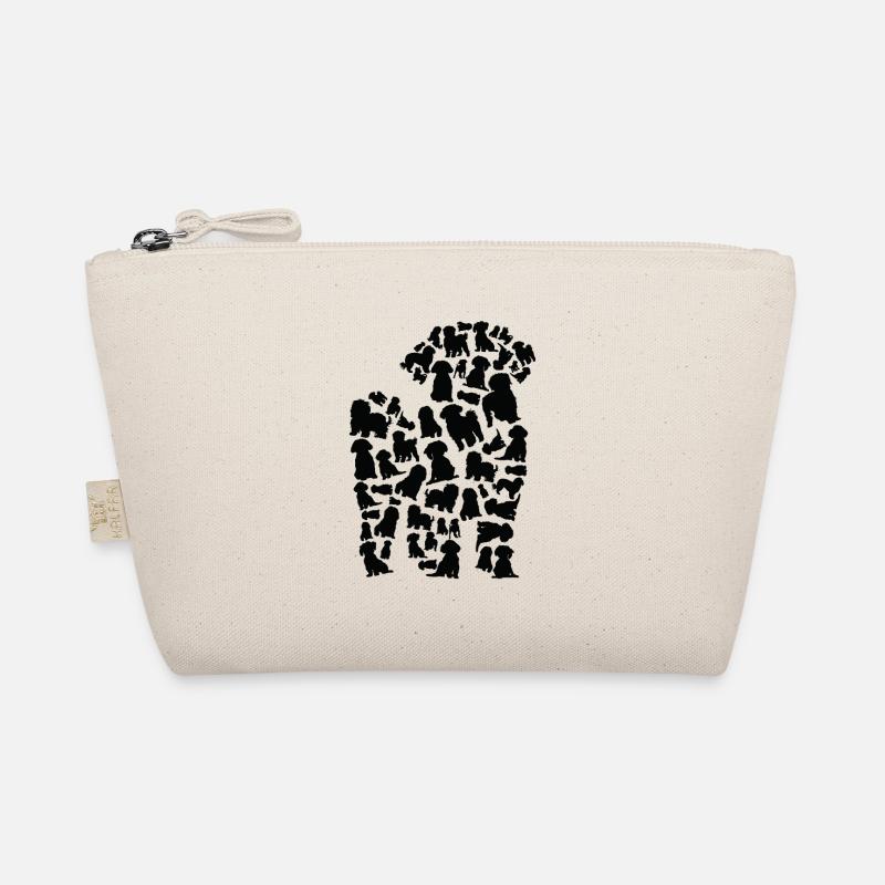 Poodle Dog Mom Poodle Dad Organic Pouch