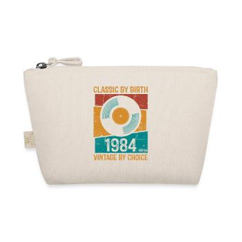1984 Vintage vinyle classique année de naissance - Trousse biologique - nature - Devant