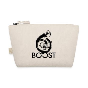 turbo motor Symbol icon tuning Tuner Racing boost - Bio-Täschchen - Natur - Vorne
