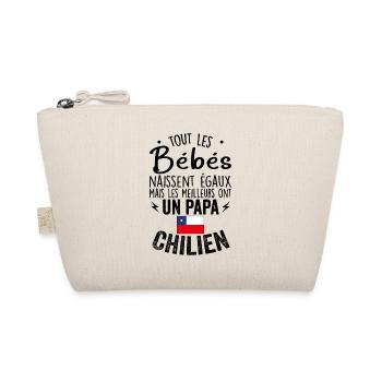 Bébés égaux meilleurs ont un papa Chilien - Trousse biologique - nature - Devant