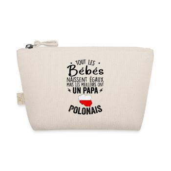 Bébés égaux meilleurs ont un papa Polonais - Trousse biologique - nature - Devant