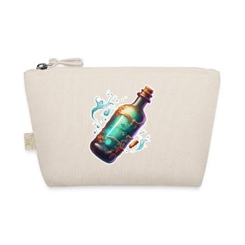 Magic Bottle / Cork / Water / Comic - Organic Pouch - nature - Front