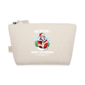 Apéro Cadeaux Pull Moche De Noël Famille Noel - Trousse biologique - nature - Devant