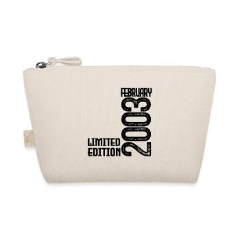February 2003 Birthday Gift. February 2003. - Organic Pouch - nature - Front