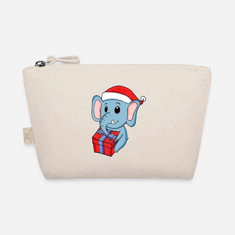 Éléphant avec chapeau de Noël Trousse biologique