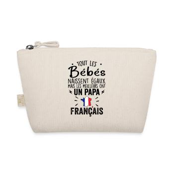 Bébés égaux meilleurs ont un papa Francais - Trousse biologique - nature - Devant