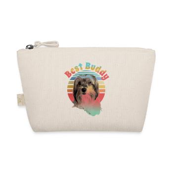 Biewer Terrier, best friend - Organic Pouch - nature - Front