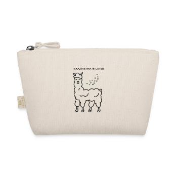 Procrastinate Later - Organic Pouch - nature - Front