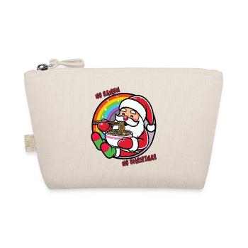 Père Noël mangeant des ramen, pas de ramen pas de Noël - Trousse biologique - nature - Devant