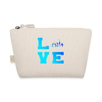 Damen Tennisspieler Tennis Herren Tennis spielen - Bio-Täschchen - Natur - Vorne