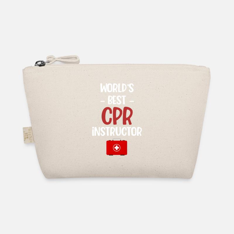 World's Best CPR Instructor for Ambulances Organic Pouch