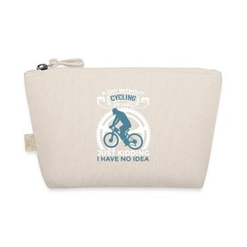 Cycling Motivation - Organic Pouch - nature - Front