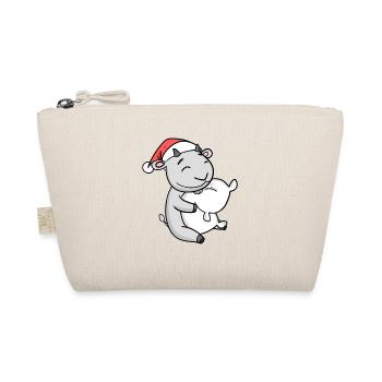 Chèvre Mignon Fatigué Noël - Trousse biologique - nature - Devant