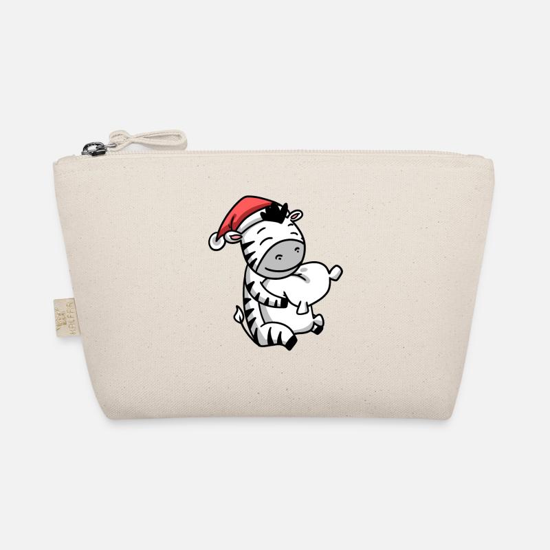 Zèbre Mignon Fatigué Noël Trousse biologique