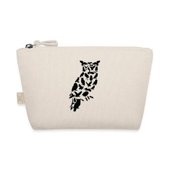 Hibou, oiseau, forêt, faune, animal, hiboux, papier découpé - Trousse biologique - nature - Devant