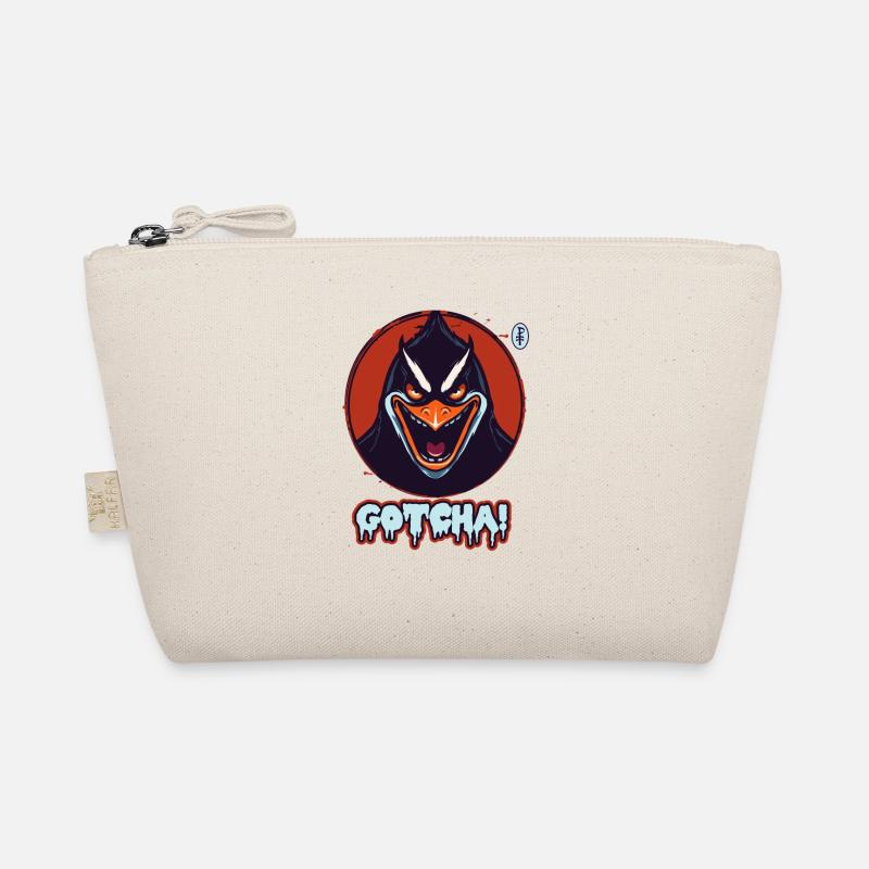 The evil penguin got you, got you! Organic Pouch