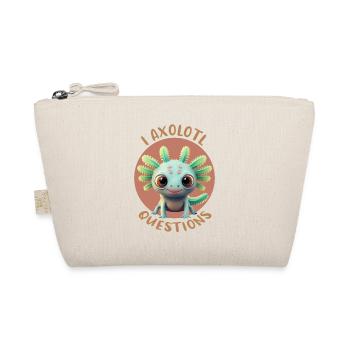 I Axolotl Questions - Organic Pouch - nature - Front