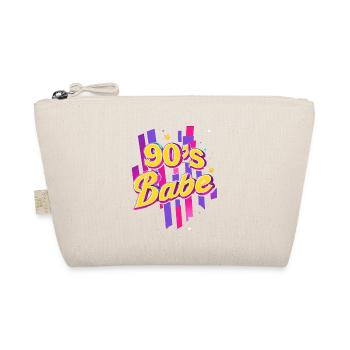90s Babe Colourful - Organic Pouch - nature - Front