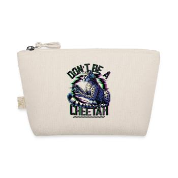 Video Gaming Cheetaah Esport Gaming Nerd Gamer - Bio-Täschchen - Natur - Vorne