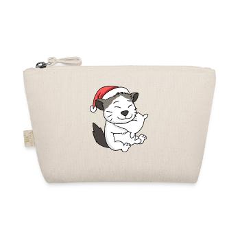 Chat Mignon Ragdoll Fatigué Noël - Trousse biologique - nature - Devant
