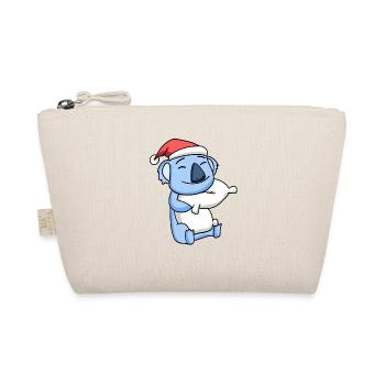 Koala Mignon Fatigué Noël - Trousse biologique - nature - Devant