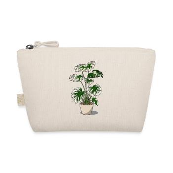 Variegated Monstera - Bio-Täschchen - Natur - Vorne