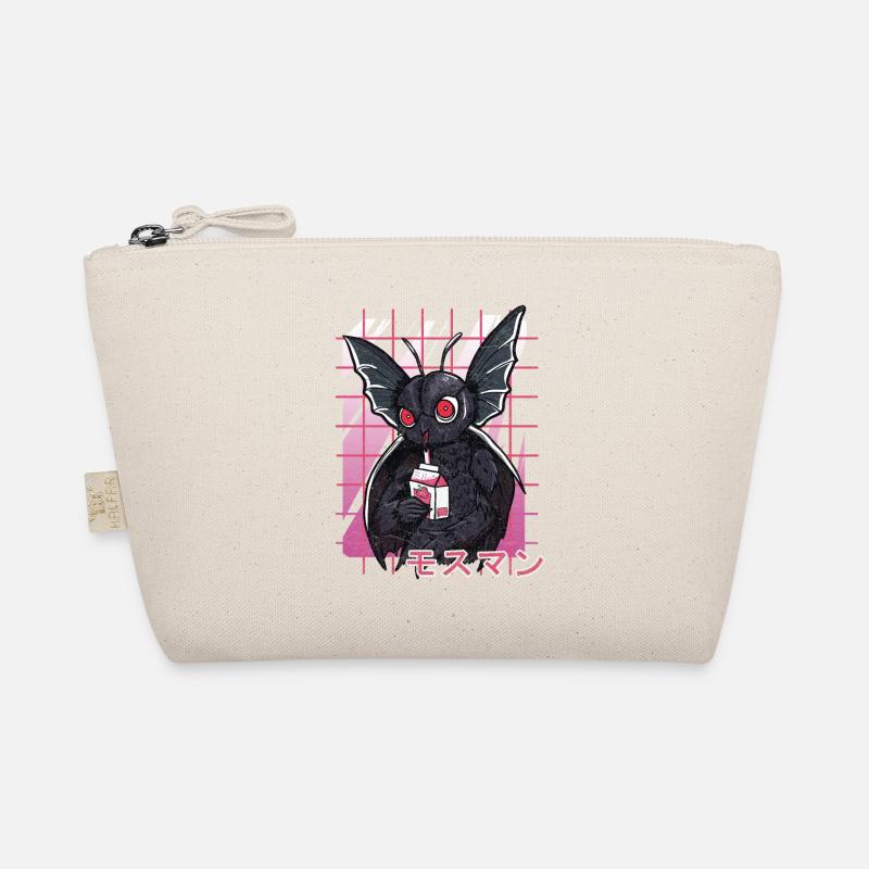 Mothman Kawaii Erdbeer Milchshake Bio-Täschchen