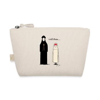 Religieuse et prêtre : Eh bien - Trousse biologique - nature - Devant