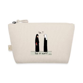A chance meeting, did it hurt? - Organic Pouch - nature - Front