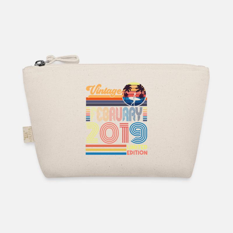 Anniversary February 2019. Gift February 2019. Organic Pouch