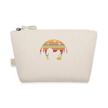 Eichhörnchen Retro Squirrel - Bio-Täschchen - Natur - Vorne