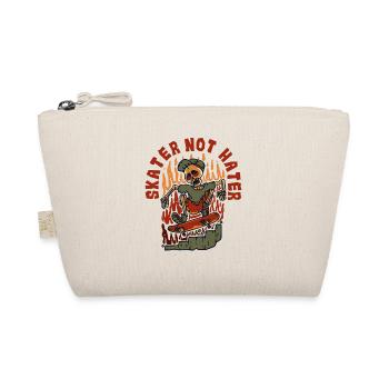 Skater Not Hater Skatergirl Skaterboy Skatepark - Trousse biologique - nature - Devant