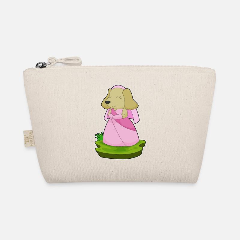 Chien voile de mariée mariage Trousse biologique