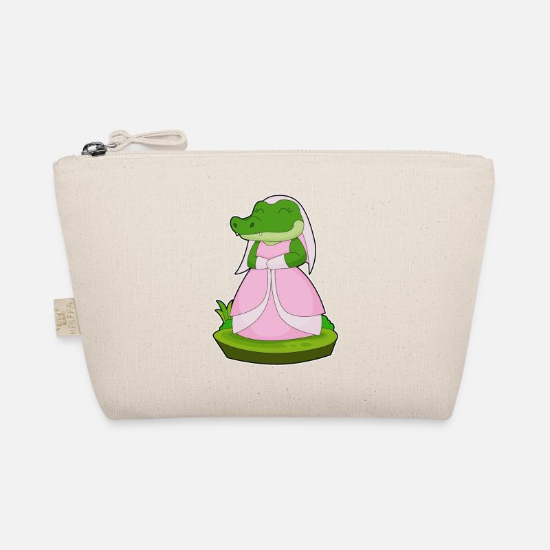 Crocodile voile de mariée mariage Trousse biologique
