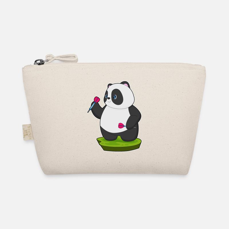Panda Dart Dartpfeil Bio-Täschchen